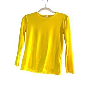 SG Girls Long Sleeve Tee Yellow XL NWOT